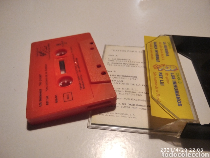 Casetes antiguos: Casette obsequio s&uacute;per pop, la Guardia - Foto 2
