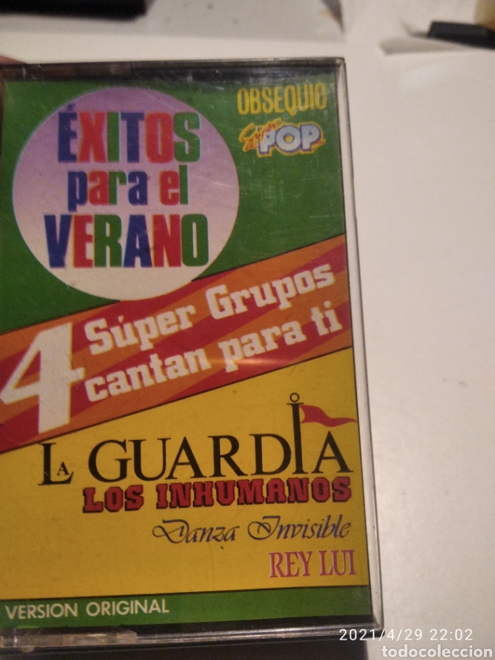 Casetes antiguos: Casette obsequio s&uacute;per pop, la Guardia - Foto 1