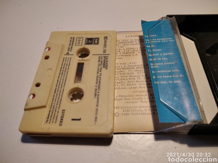 Casetes antiguos: Dyango, la radio - Foto 3