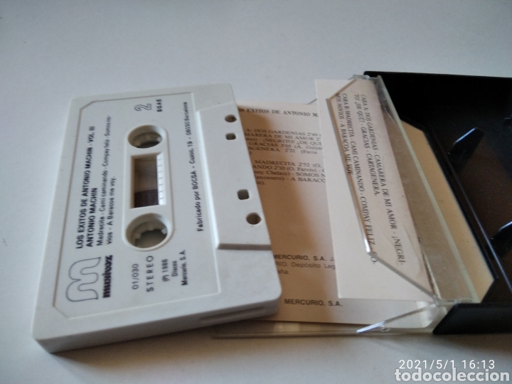 Casetes antiguos: Los &eacute;xitos de Antonio Mach&iacute;n vol 2 - Foto 2