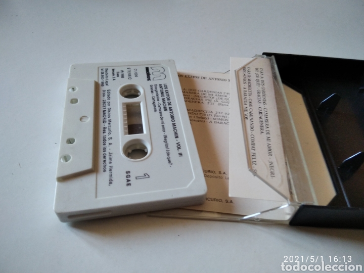 Casetes antiguos: Los &eacute;xitos de Antonio Mach&iacute;n vol 2 - Foto 3