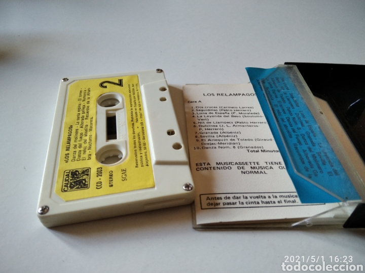 Casetes antiguos: Los rel&aacute;mpagos - Foto 2