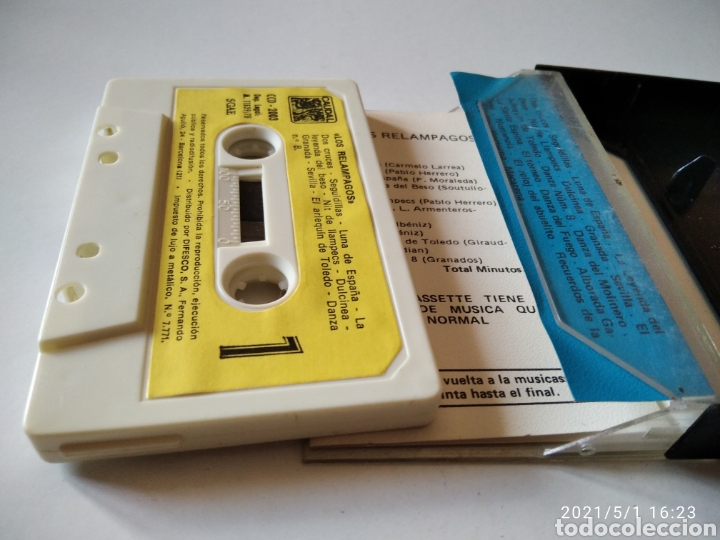 Casetes antiguos: Los rel&aacute;mpagos - Foto 3