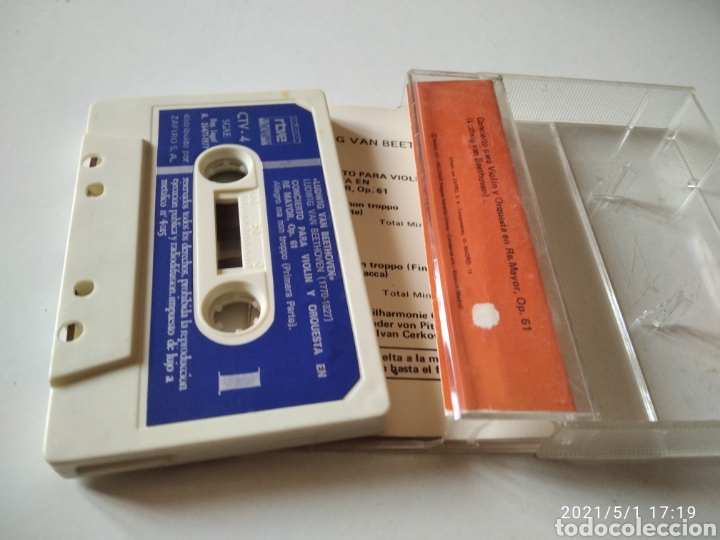 Casetes antiguos: Ludwig van Beethoven - Foto 2