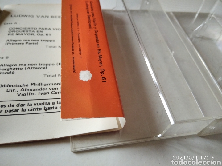 Casetes antiguos: Ludwig van Beethoven - Foto 4