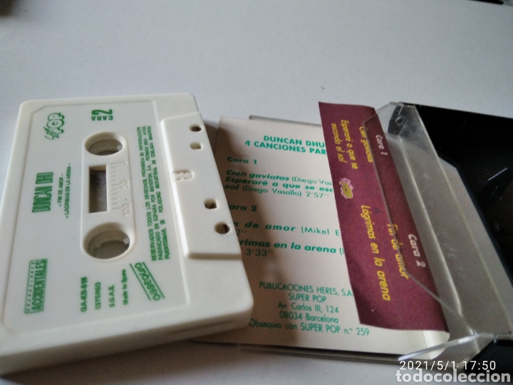 Casetes antiguos: S&uacute;per pop Duncan Dhu - Foto 2