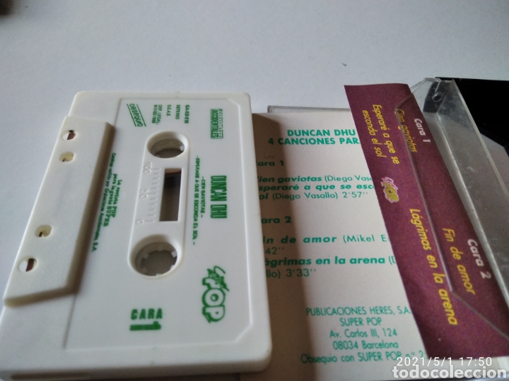 Casetes antiguos: S&uacute;per pop Duncan Dhu - Foto 3