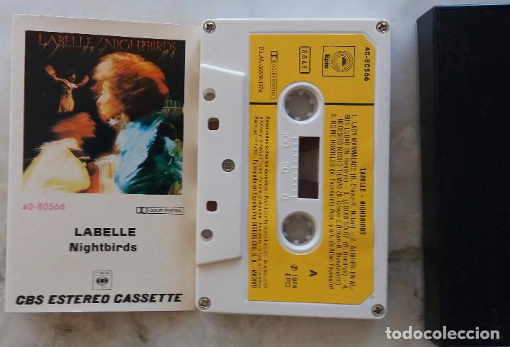 Casetes antiguos: LABELLE, NIGHTBIRDS. CASETE ESPA&Ntilde;A - Foto 1