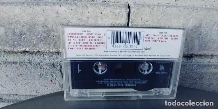 Casetes antiguos: PRINCE-CASSETTE THE HITS 2 - Foto 2