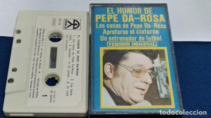 Casetes antiguos: CASETE CINTA CASSETTE ( EL HUMOR DE PEPE DA ROSA ) 1979 INDALO RCA