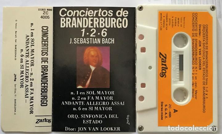 Casetes antiguos: Bach Brandenburg Concertos - Foto 1
