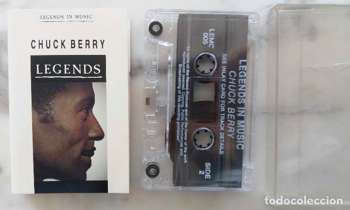 Casetes antiguos: CHUCK BERRY, LEGENDS. CASETE UK - Foto 1