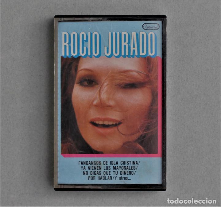 Casetes antiguos: ROCIO JURADO//FANDANGOS DE ISLA CRISTINA//CASETE//1976// CONTINENTAL COLUMBIA