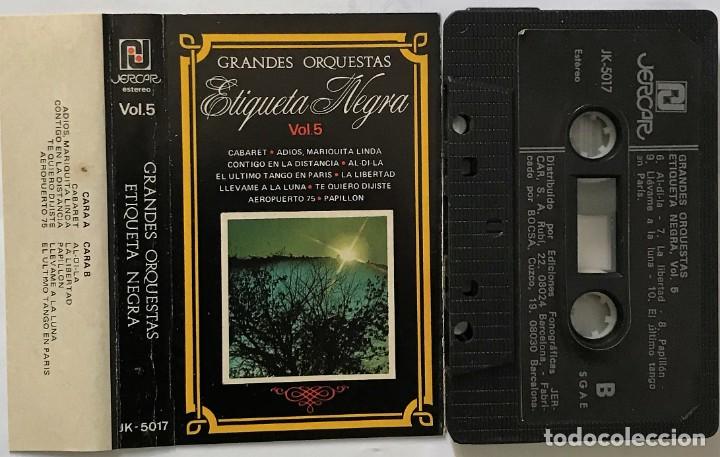 Old Cassettes: Grandes Orquestas - ETIQUETA NEGRA - Vol. 5