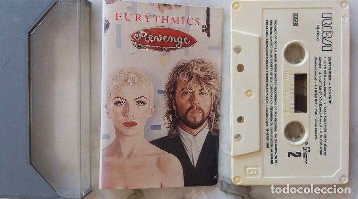 Casetes antiguos: EURYTMICS. REVENGE. CASETE ESPA&Ntilde;A - Foto 1
