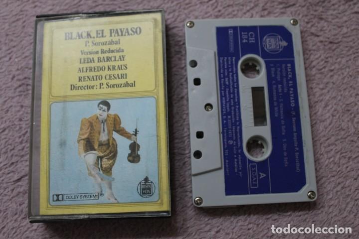 Casetes antiguos: CASETE BLACK EL PAYASO SOROZABAL - Foto 1