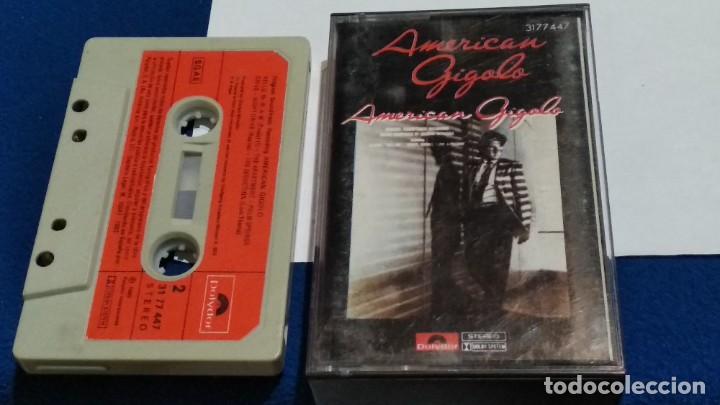 Casetes antiguos: CASETE CINTA CASSETTE BSO ( AMERICAN GIGOLO.- ORIGINAL SOUNDTRACK RECORDING ) 1980 POLYGRAM
