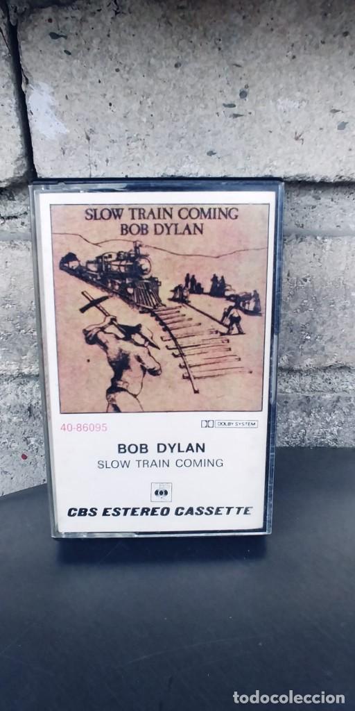 Casetes antiguos: BOB DYLAN-CASSETTE SLOW TRAIN COMING - Foto 1