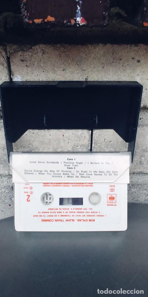 Casetes antiguos: BOB DYLAN-CASSETTE SLOW TRAIN COMING - Foto 2