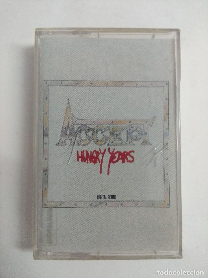 Casetes antiguos: CASETE METAL/ACCEPT/HUNGRY YEARS. - Foto 1