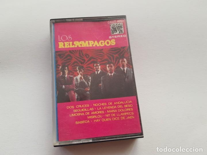 Casetes antiguos: CASETE LOS REL&Aacute;MPAGOS - 1977 - Foto 1