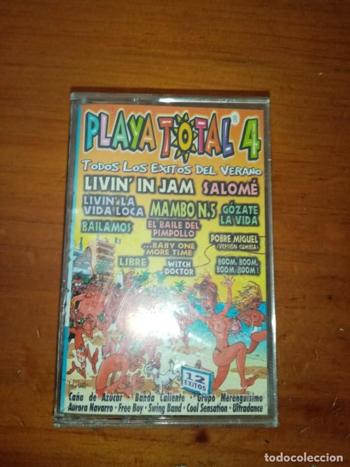 Casetes antiguos: PLAYA TOTAL 4. TODOS LOS EXITOS DEL VERANO. C9FB - Foto 1