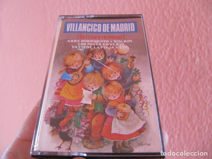 Casetes antiguos: VILLANCICO DE MADRID LA MARIMORENA