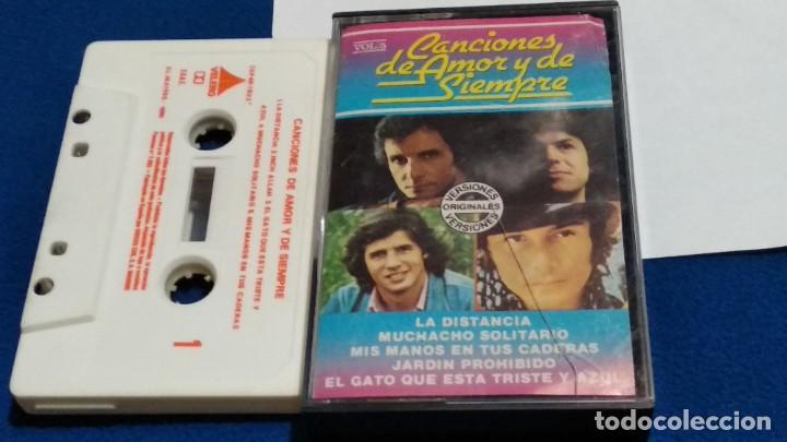 Casetes antiguos: CASETE CINTA CASSETTE ( CANCIONES DE AMOR Y DE SIEMPRE VOL 5 ) 1980 VELERO CBS