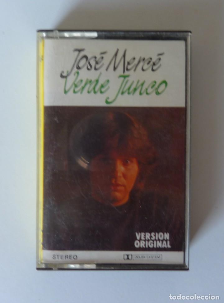 Casetes antiguos: JOSE MERCE // VERDE JUNCO // 1988 // CASETE - Foto 1