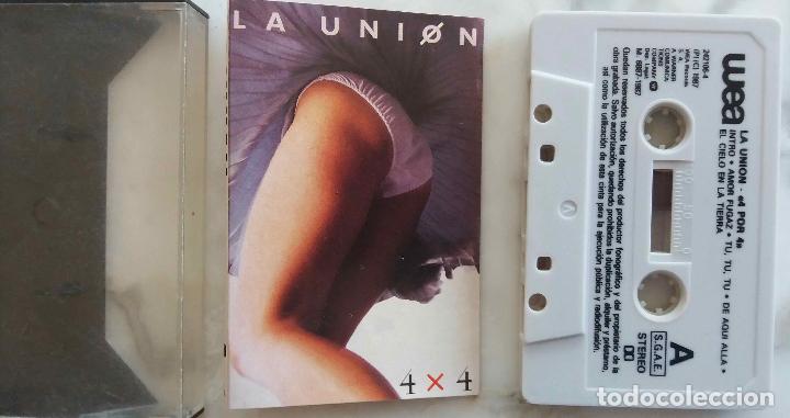Casetes antiguos: LA UNI&Oacute;N, 4 X 4. CASETE - Foto 1