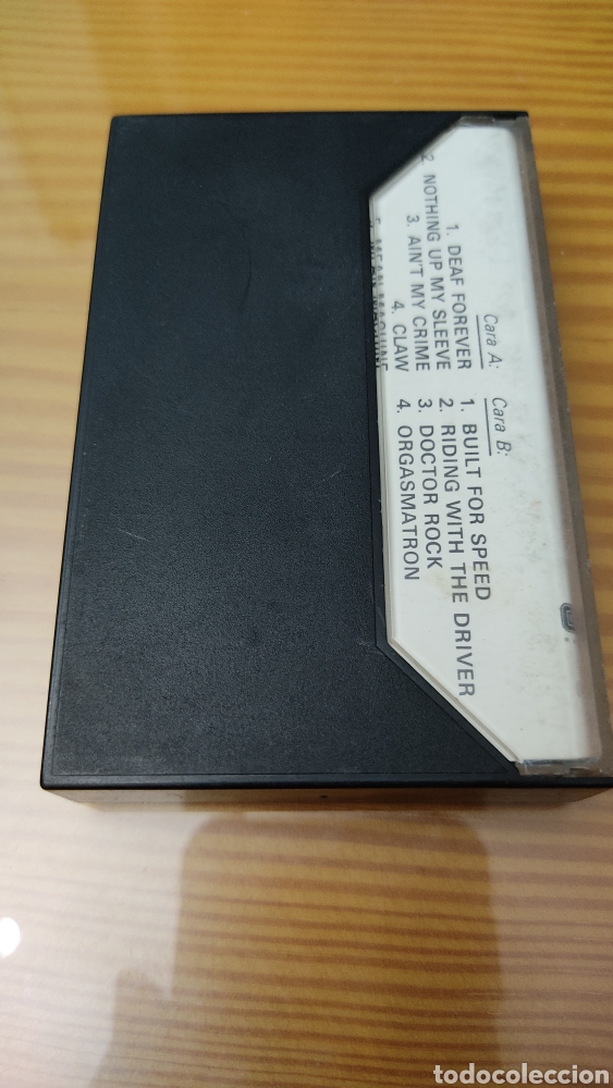 Casetes antiguos: Cinta de cassette de MOTORHEAD &rdquo;ORGASMATRON&rdquo; - Foto 2
