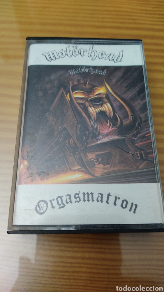 Casetes antiguos: Cinta de cassette de MOTORHEAD &rdquo;ORGASMATRON&rdquo; - Foto 1