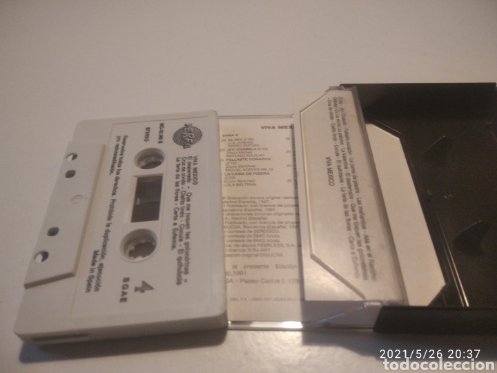 Casetes antiguos: Viva M&eacute;xico - Foto 3