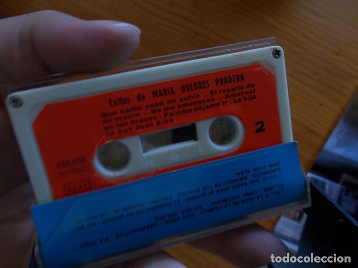 Casetes antiguos: CINTA DE CASET DE LOS EXITOS DE MARIA DOLORES PRADERA - Foto 2