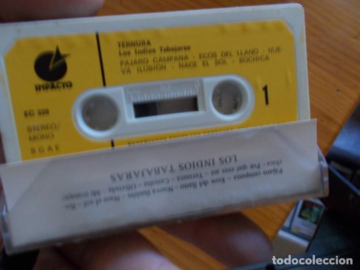 Casetes antiguos: CINTA DE CASET DE TERNURA LOS INDIOS TABAJARAS - Foto 2