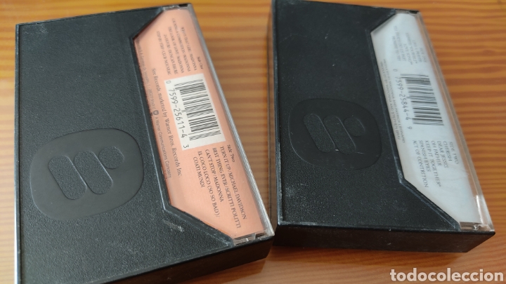 Casetes antiguos: Lote de 2 cintas de cassette de MADONNA - Foto 2