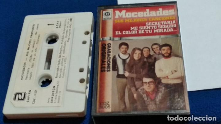 Casetes antiguos: CASETE CINTA CASSETTE ( MOCEDADES - SUS MEJORES CANCIONES ) 1982 ZAFIRO