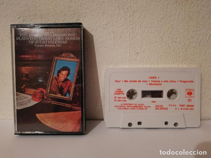 Casetes antiguos: CASETE ORIGINAL - ROYAL PHILHARMONIC ORCHESTRA PLAYS THE GREAT LOVE SONGS OF JULIO IGLESIAS