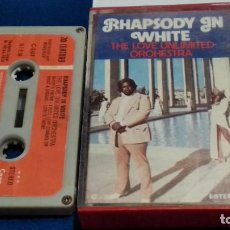 Casetes antiguos: CASETE CINTA CASSETTE ( RHAPSODY IN WHITE - THE LOVE UNLIMITED ORCHESTRA ) 1974 MOVIEPLAY. Lote 266814099