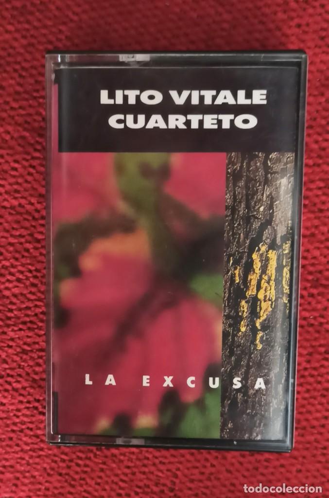 Casetes antiguos: Casete Lito Vitale Cuarteto - La excusa - Foto 1