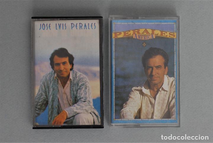 Casetes antiguos: JOSE LUIS PERALES//SUE&Ntilde;O DE LIBERTAD-AMERICA//DOS CASETES//1987-1991//CBS