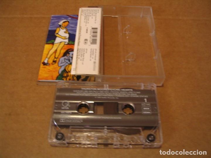 Casetes antiguos: THURSTON MOORE PSYCHIC HEART&acute;S CASSETTE 1995 - Foto 3