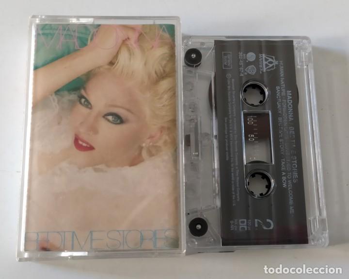 Casetes antiguos: CASSETTE MADONNA - BEDTIME STORIES - Foto 1