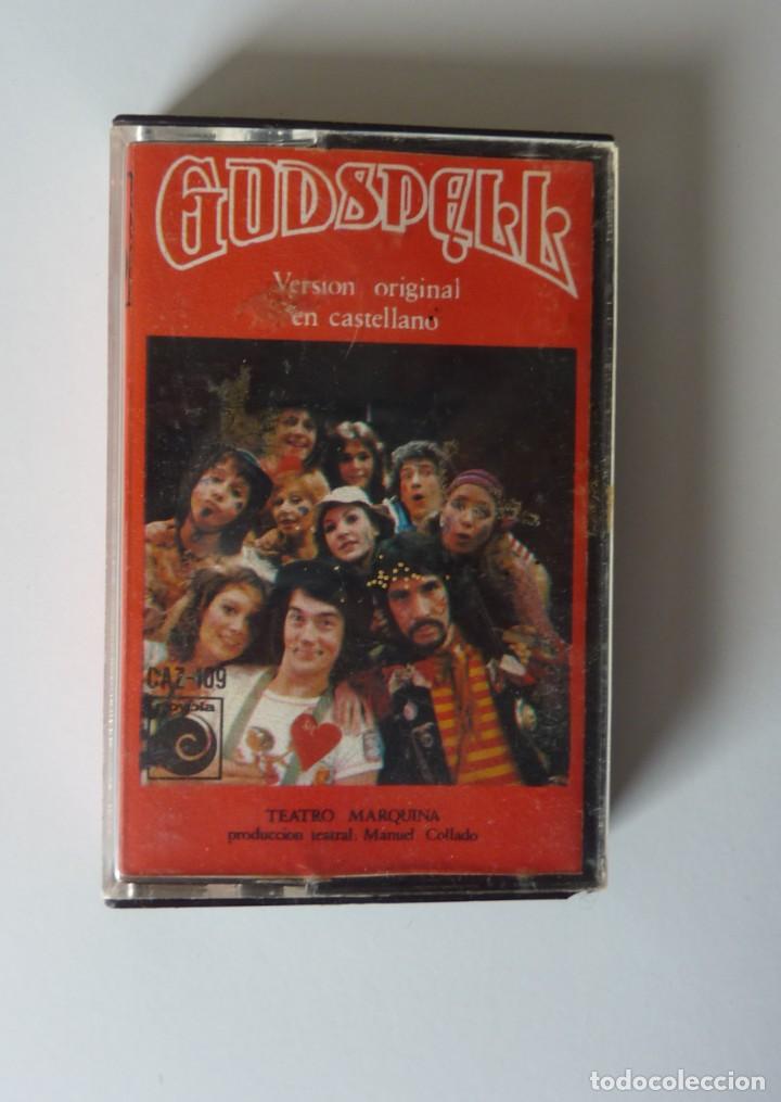 Casetes antiguos: GODSPELL // VERSION ORIGINAL EN CASTELLANO // 1974 // CASETE - Foto 1