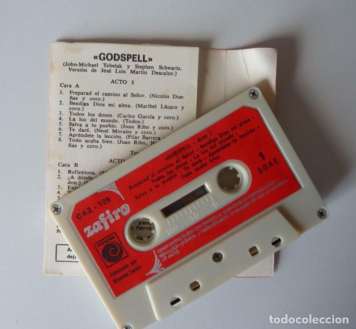 Casetes antiguos: GODSPELL // VERSION ORIGINAL EN CASTELLANO // 1974 // CASETE - Foto 2