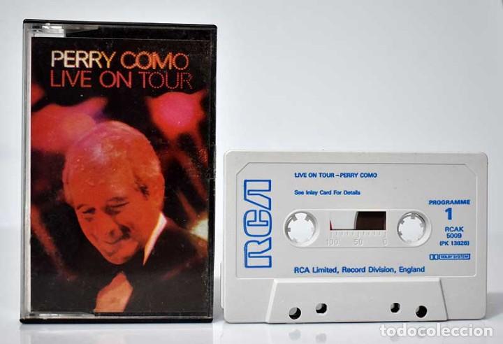 Casetes antiguos: Perry Como - Live on Tour. Casete - Foto 1