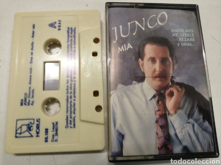 Casetes antiguos: JUNCO MIA DESCATALOGADO - Foto 1
