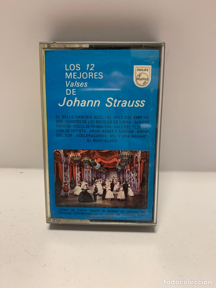 Casetes antiguos: CST36 los 12 mejores valses de johann strauss CASETE SEGUNA MANO