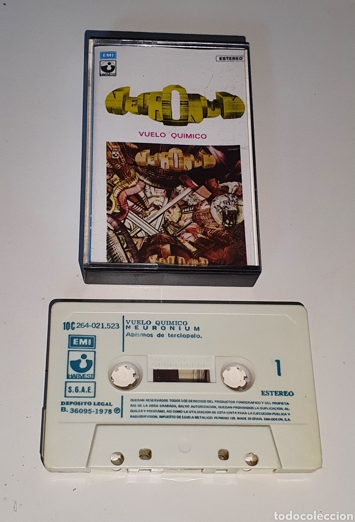 Casetes antiguos: NEURONIUM / CASSETTE / VUELO QU&Iacute;MICO - Foto 1