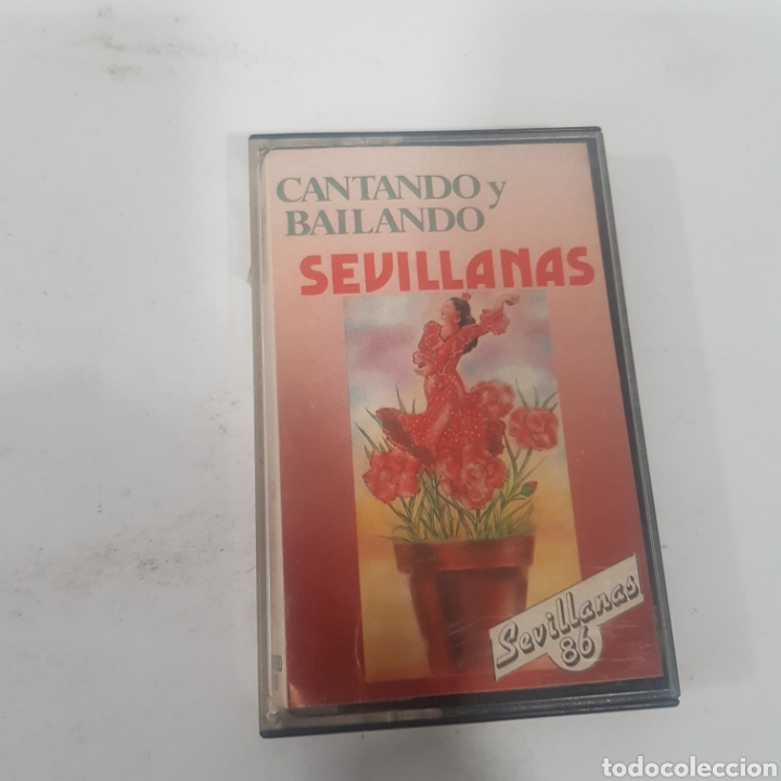 Casetes antiguos: CST 489 cantando y bailando sevillanas -CASETE SEGUNDAMANO